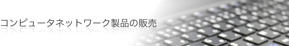 コンピュータネットワーク製品の販売